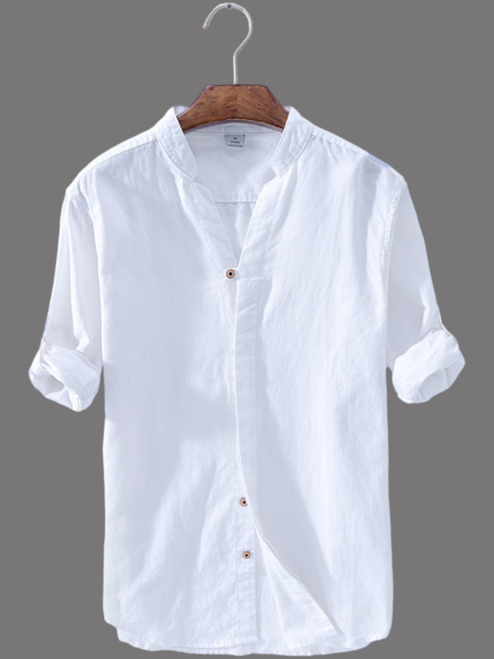 Men’s Classic White Kurta Cotton Shirt
